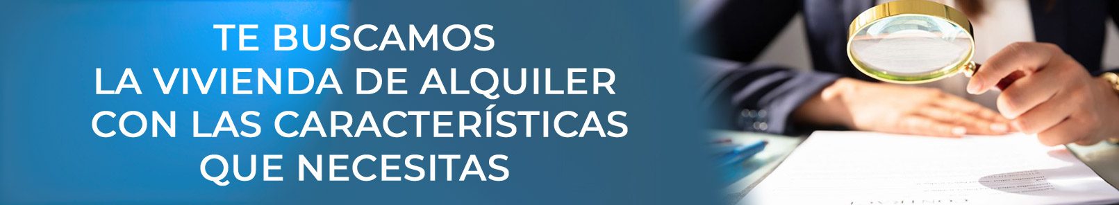 te buscamos vivienda de alquiler
