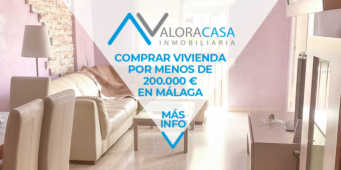 Comprar viviendas por menos de 200000 Euros en Málaga